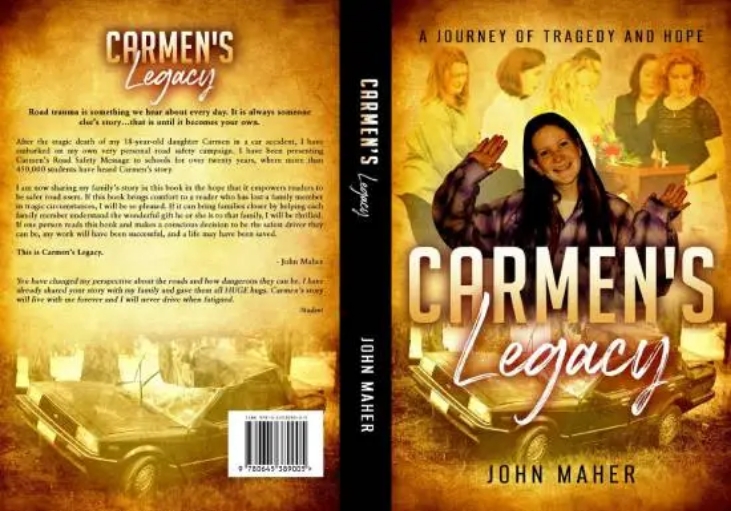 Carmens Legacy Front and Back Cover